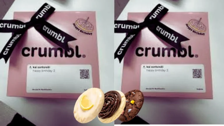 crumbl cookies birthday Box