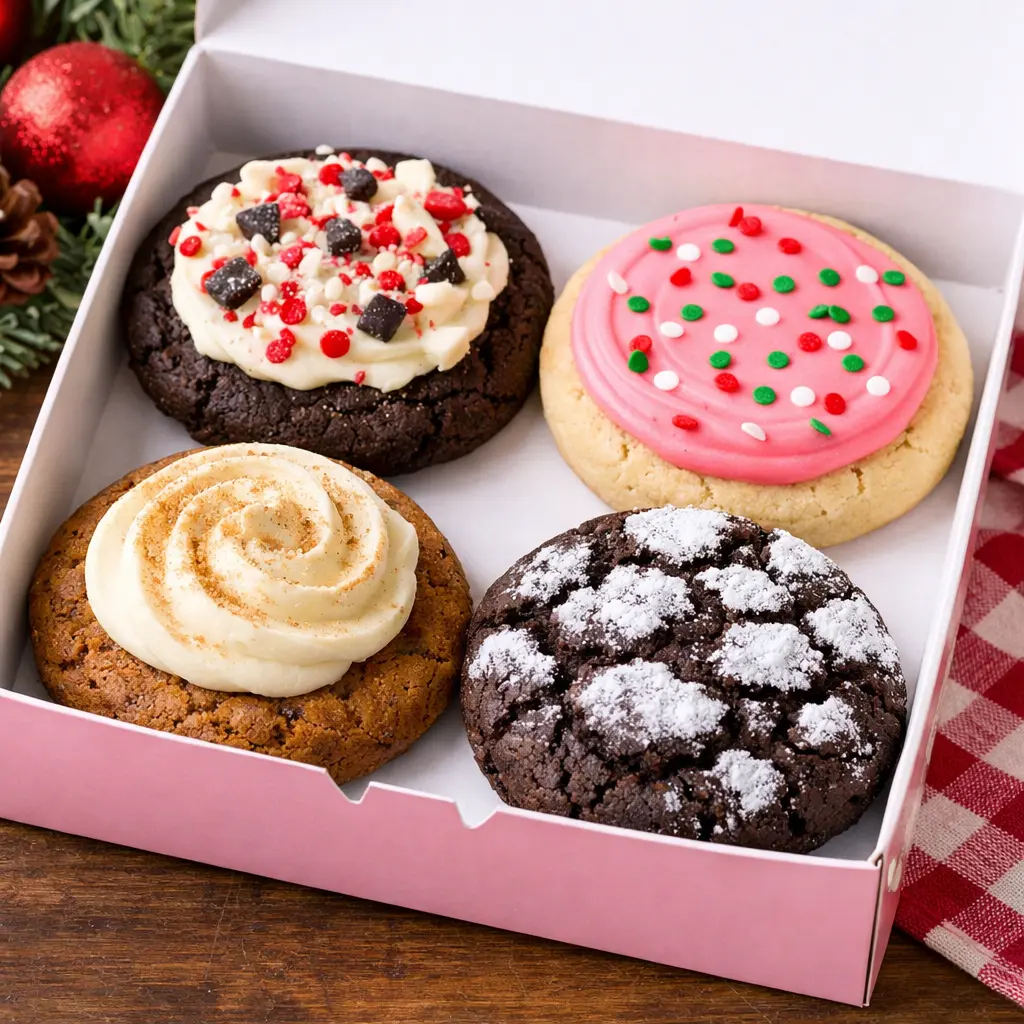 Crumbl Cookie Christmas Flavors Box 2025 | Holiday Guide 2 Crumbl Cookie Christmas Flavors