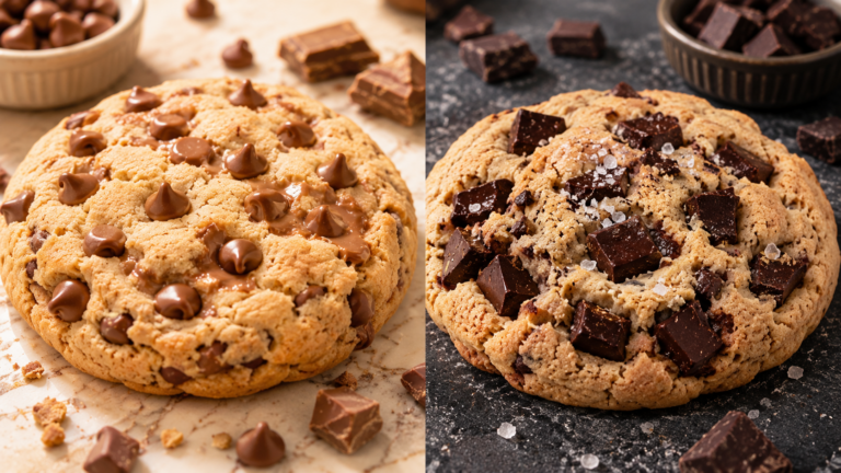 Crumbl Milk Chocolate Chip vs Semi Sweet Chocolate Chunk